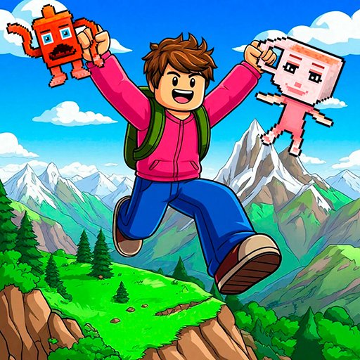 Jump to the Mountain for the Brainrots