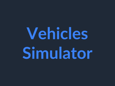 Vehicles Simulator